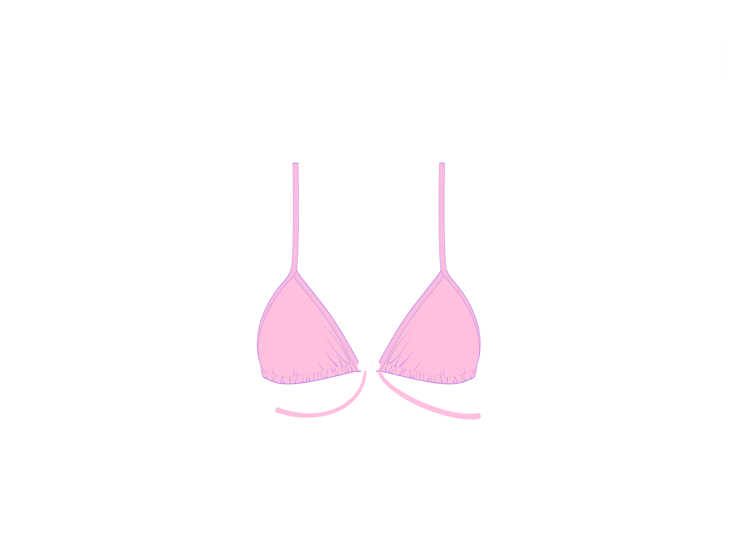 pearl top blush pink